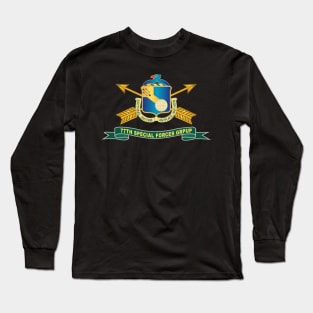 77th Special Forces Group - DUI - Br - Ribbon X 300 Long Sleeve T-Shirt